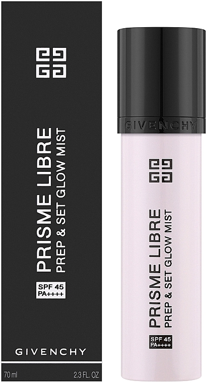 Спрей-основа и фиксатор для макияжа - Givenchy Prisme Libre Prep & Set Glow Mist — фото N2