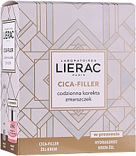 Духи, Парфюмерия, косметика Набор - Lierac Cica Filler Kit (f/cream/40ml + f/cream/50ml)