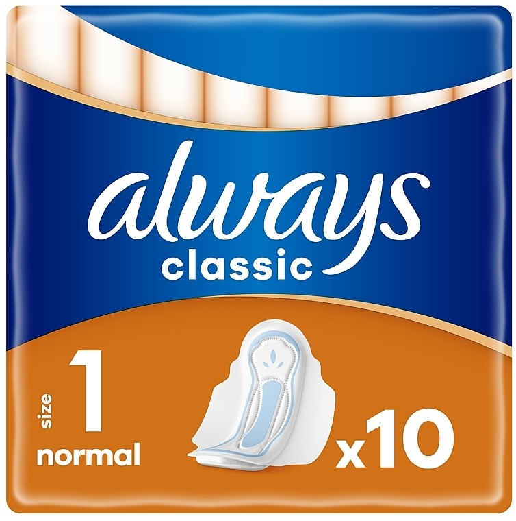 Гигиенические прокладки, 10шт - Always Classic Normal — фото N1