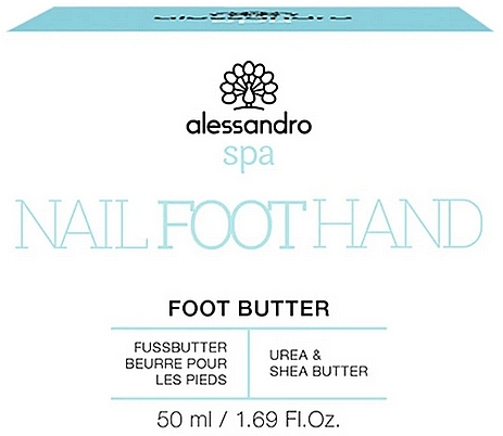 Спа для ніг - Alessandro International Spa Foot Fussbutter — фото N2