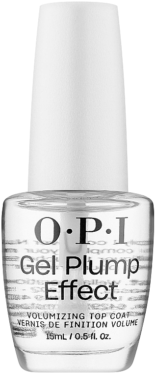 Верхнее покрытие для лака - OPI Plumping Volumizing Top Coat — фото N1