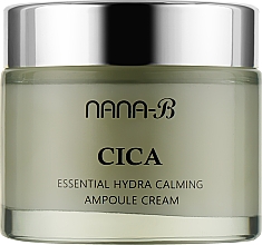 Заспокійливий ампульний крем для обличчя з центелою - Nana-B Cica Calming Ampoule Cream — фото N1