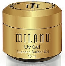 Духи, Парфюмерия, косметика Гель для наращивания ногтей, 10 мл - Milano Euphoria Builder Gel