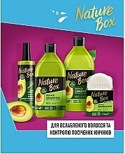 Бальзам для відновлення волосся та проти посічених кінчиків з олією авокадо холодного віджиму - Nature Box Repair Vegan Conditioner With Cold Pressed Avocado Oil — фото N5