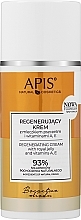Восстанавливающий крем для лица с маточным молочком - APIS Professional Wealth of Honey Regenerating Face Cream With Royal Jelly and Vitamins A + E — фото N1