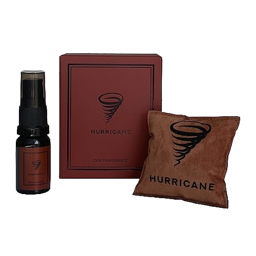 Парфюмированное саше для автомобиля - Hurricane Brown Standart Car Fragrance — фото N1