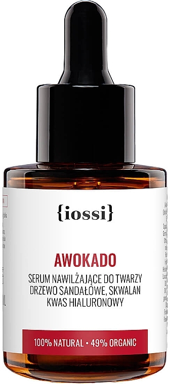 Зволожувальна сироватка для обличчя з олією авокадо - Iossi Serum For Face — фото N1