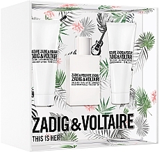 Духи, Парфюмерия, косметика Zadig & Voltaire This Is Her - Набор (edp/50ml + b/lot/75ml + sh/gel/75ml)