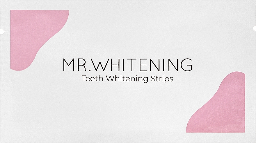 Смужки для відбілювання зубів - Mr. Whitening Teeth Whitening Strips — фото N2