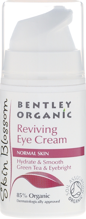 Крем для шкіри навколо очей - Bentley Organic Skin Blossom Reviving Eye Cream — фото N1