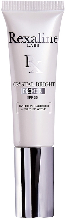 Сонцезахисний праймер для обличчя - Rexaline Crystal Bright Primer SPF30