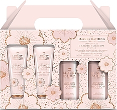 Набор, 4 продукта - Grace Cole The Luxury Bathing Creme Brulee, Orange Blossom & Vanilla Top To Toe Essentials Set — фото N1