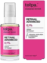 Парфумерія, косметика Сироватка для обличчя - Tolpa Clinical Boost Retinal Advanced 0,1%