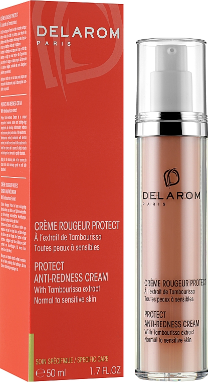 Крем для обличчя проти почервонінь - Delarom Protect Anti-Redness Cream — фото N2