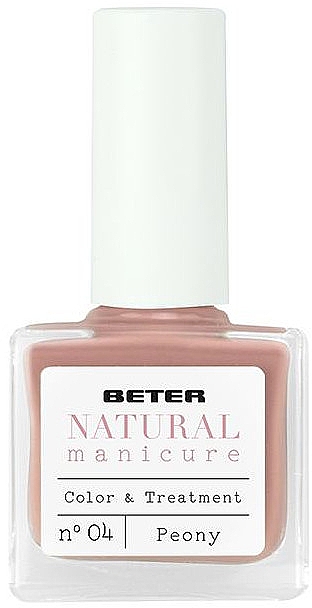 Укрепляющий лак для ногтей - Beter Natural Manicure Color & Treatment — фото N1