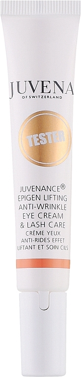 Підтягувальний крем для шкіри навколо очей - Juvena Juvenance Epigen Lifting Anti-Wrinkle Eye Cream & Lash Care (тестер) — фото N1