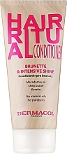 Кондиционер для брюнеток - Dermacol Hair Ritual Brunette Conditioner — фото N1