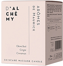 Свічка для масажу обличчя й тіла "Маврикія" - D'Alchemy Skincare Massage Candle — фото N2