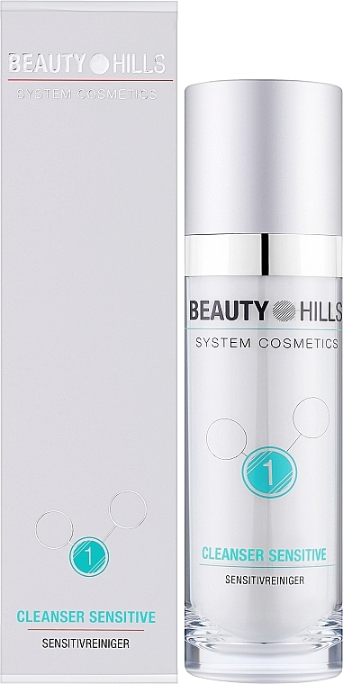 Гель очищувальний для чутливої шкіри обличчя - Beauty Hills Cleanser Sensitive 1 — фото N2