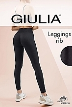 Леггинсы женские "LEGGINGS RIB", sky blue - Giulia — фото N6