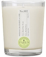 Духи, Парфюмерия, косметика Ароматическая свеча - Parks London Home №002 Sicilian Mandarin & Lime Candle 