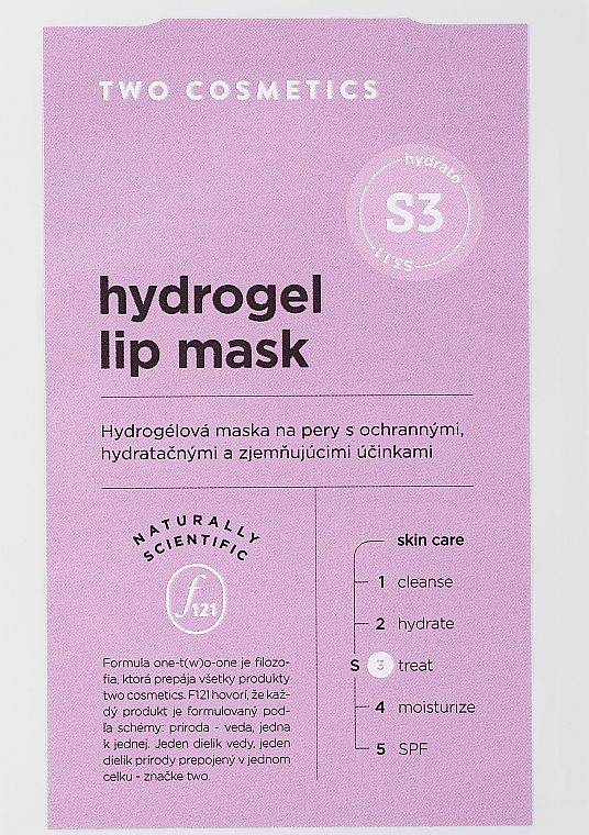 Гидрогелевая маска для губ - Two Cosmetics Hydrogel Lip Mask — фото N1