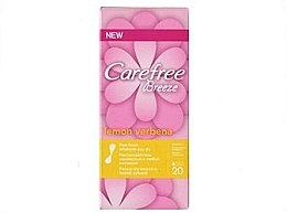 Парфумерія, косметика Щоденні прокладки, 20 шт - Carefree Breeze Lemon Verbena