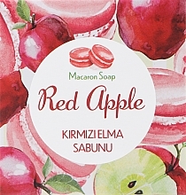 Духи, Парфюмерия, косметика Мыло-макарон "Красное яблоко" - Thalia Red Apple Macaron Soap
