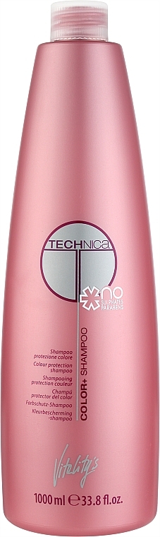 Шампунь для защиты косметического цвета волос - Vitality's Technica Color+ Shampoo