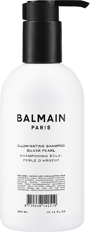 Шампунь для светлых и седых волос - Balmain Paris Hair Couture Illuminating Shampoo Silver Pearl — фото N2