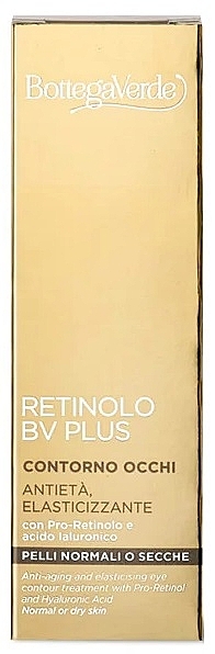 Крем для контуру очей - Bottega Verde Retinolo Bv Plus Eye Contour Cream — фото N2