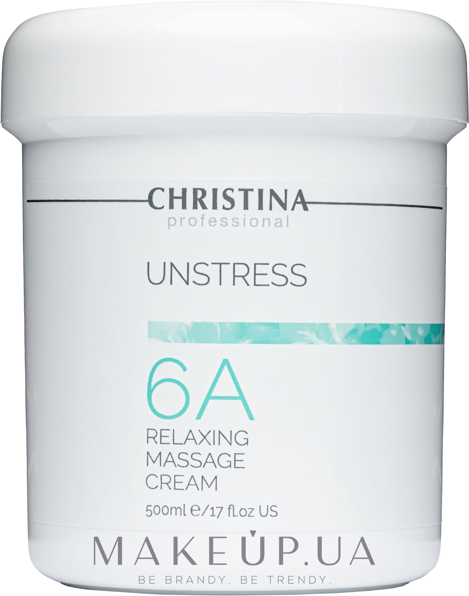 Розслаблюючий масажний крем (шаг 6a) - Christina Unstress Relaxing Massage Cream — фото 500ml