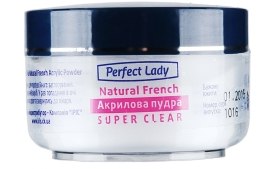 Парфумерія, косметика РОЗПРОДАЖ Прозора акрилова пудра, натуральний френч - Perfect Lady*