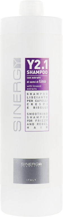 Шампунь для хвилястого та неслухняного волосся - Sinergy Y2.1 Shampoo Frizzy and Rebellious Hair