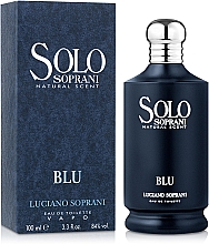 Luciano Soprani Solo Soprani Blu - Туалетна вода — фото N2