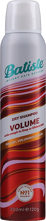 Сухий шампунь - Batiste Dry Shampoo & Volume — фото N4