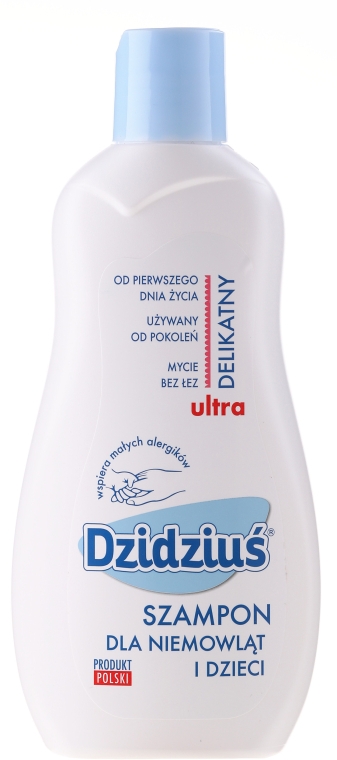 Гипоаллергенный шампунь для младенцев и детей - Dzidzius Baby Shampoo — фото N1