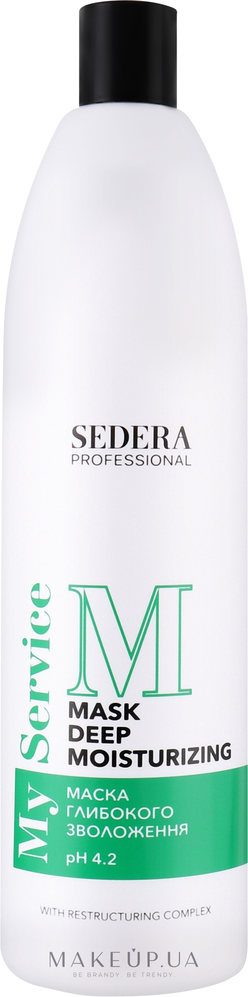 Маска глибокого зволоження волосся - Sedera Professional My Service Deep Mousturizing Mask — фото 1000ml