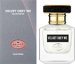 Velvet Sam Velvet Obey Me - Парфюмированная вода — фото N2