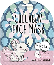 Тканевая маска для лица с коллагеном - Look At Me Collagen Face Mask — фото N1