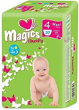 Парфумерія, косметика Підгузки Magics Flexidry 4 Maxi 7-18 кг, 20 шт. - Magics