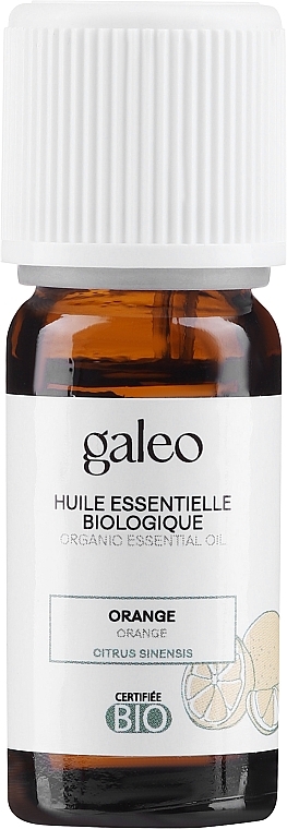 Органічна ефірна олія апельсина - Galeo Organic Essential Oil Orange — фото N1