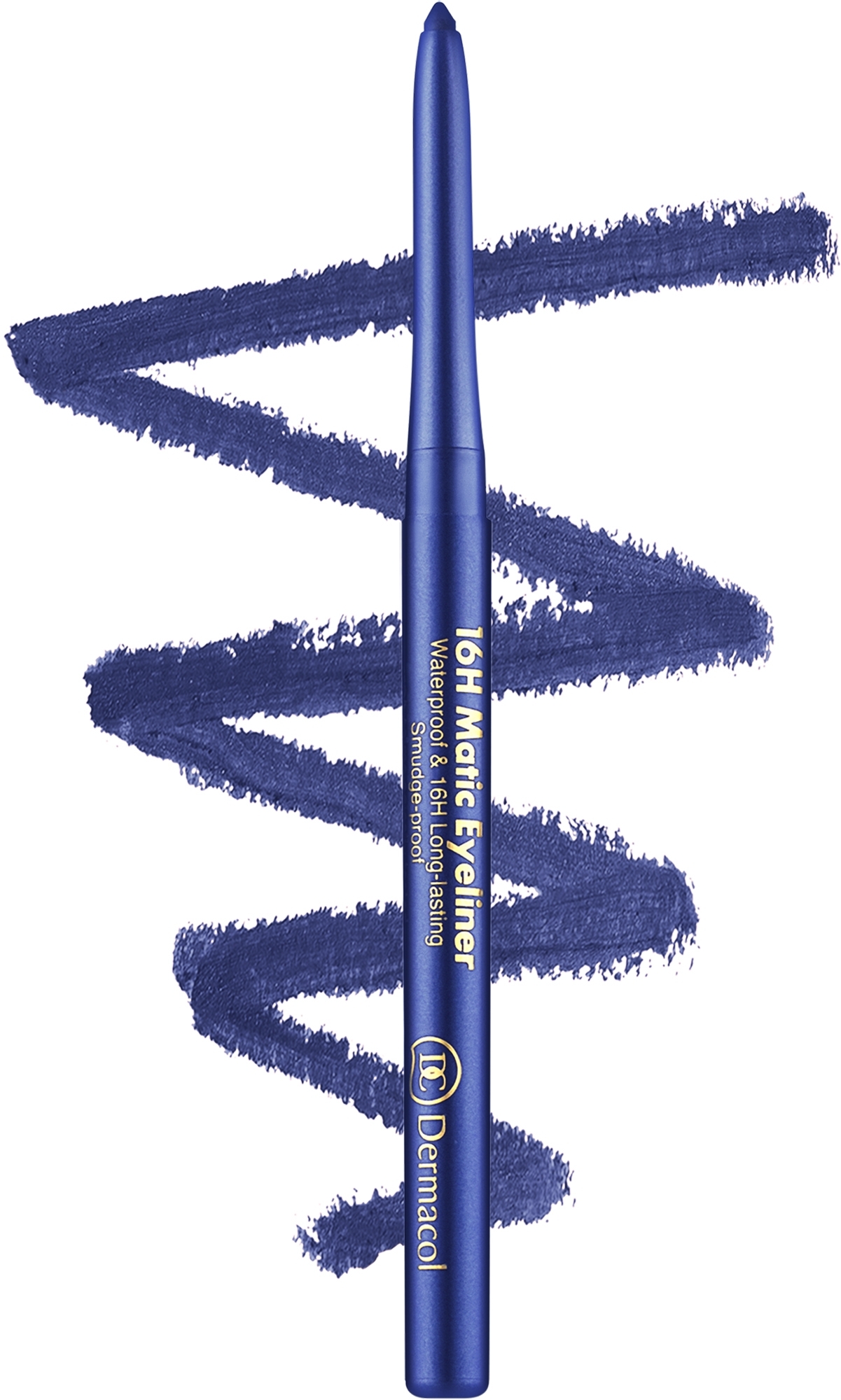 Автоматический карандаш для глаз - Dermacol 16H Matic Eyeliner — фото 2 - Navy