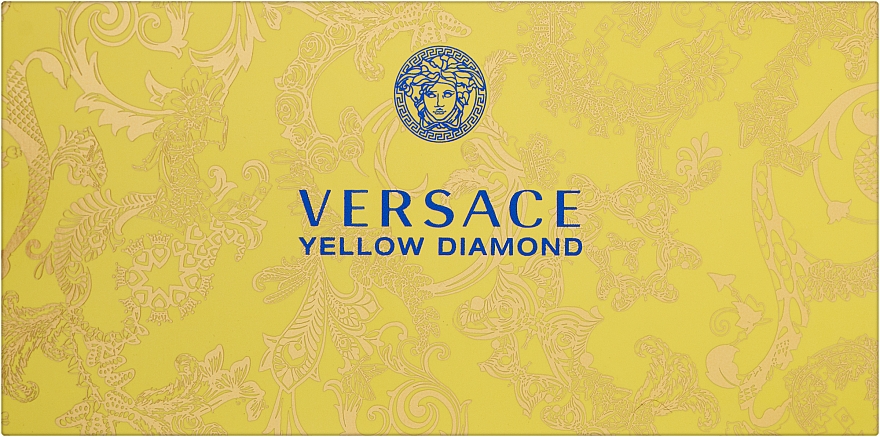 Versace Yellow Diamond - Набор (edt 5ml + b/l 25ml + sh/g 25ml)