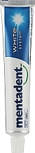 Зубна паста відбілювальна - Mentadent White System Dentifrice Toothpaste — фото N1