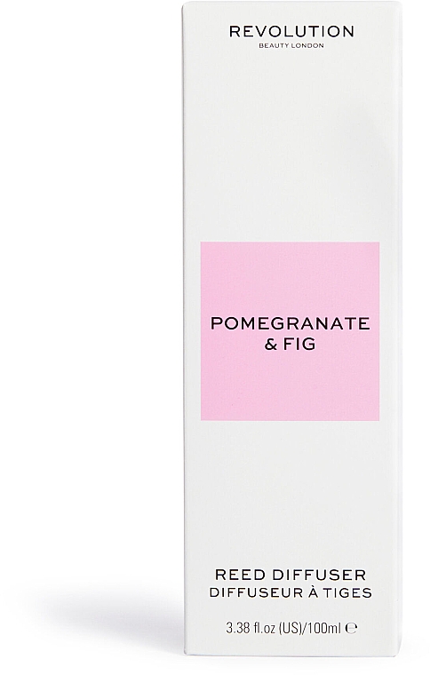 Аромадиффузор для дома "Гранат и инжир" - Makeup Revolution Home Pomegranate & Fig Reed Diffuser — фото N2