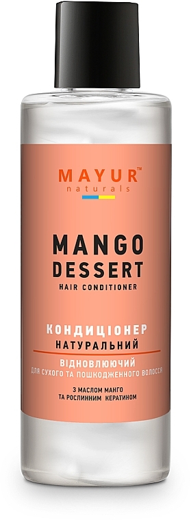Восстанавливающий натуральный кондиционер "Манго" для сухих и поврежденных волос - Mayur