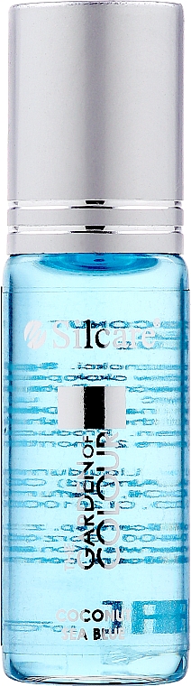 Олія для нігтів і кутикули - Silcare The Garden of Colour Cuticle Oil Roll On Coconut Sea Blue — фото N1