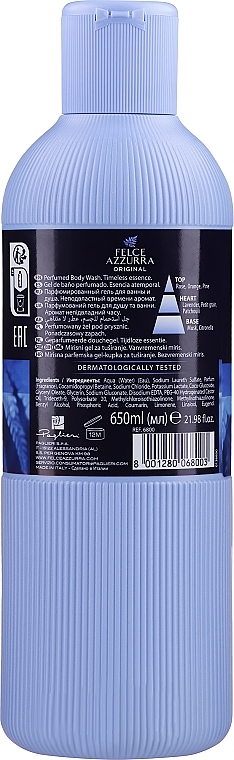 Гель для душу і піна для ванни - Paglieri Felce Azzurra Shower Gel And Bath Foam — фото N2