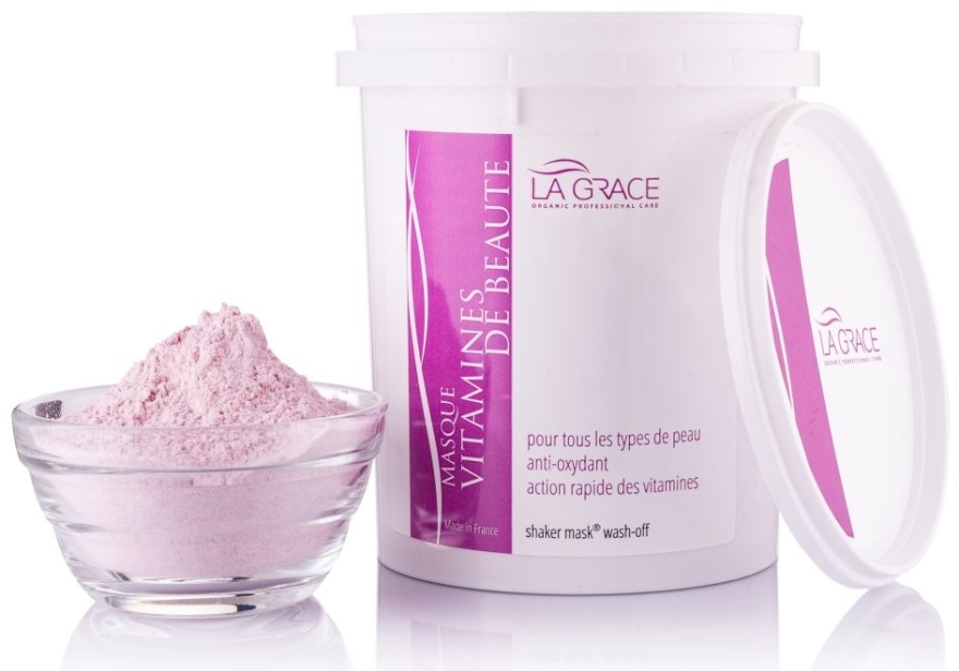 Маска для улучшения цвета лица "Витамины красоты" с вытяжкой из вишни - La Grace Masque Vitamines De Beaute — фото N2